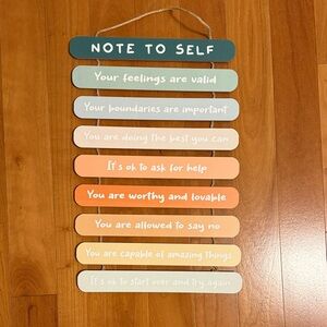 Inspirational Multicolor Wall Hanging Decor